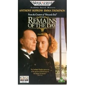 The Remains Of The Day [VHS] [1993]