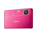 Sony DSC-TX9R Digitalkamera (12 Megapixel, 4-fach opt. Zoom, 8,9 cm (3,5 Zoll) Display, 3D Schwenkpanorama, Full HD Video) rot