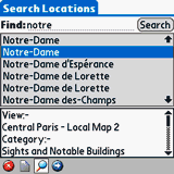 Rough Guides Map Paris (Palm OS) downloadable Software