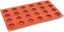World Cuisine Non-Stick Silicone Mold, Hemisphere, Mini