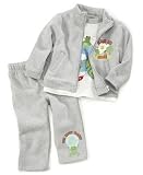 Flapdoodles Baby Boy Three-Piece Fleece Set
