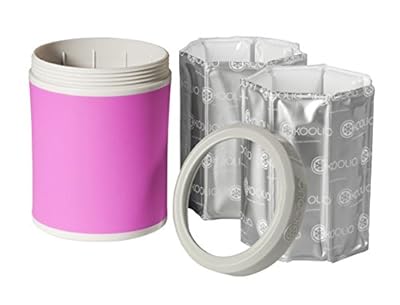 KOOLIO Premium Personal Beverage Cooler, Pink