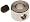 Nickel Plated Brass Shaft Collar, 7/32