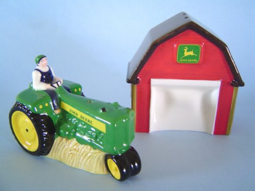 Buy John Deere Tractor and Barn Salt and Pepper Shakers