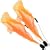 Spiral Poi - UV Orange