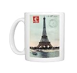 The Eiffel Tower next Photo Mugs