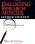 Evaluating Research Articles from Start to Finish