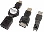 Keyspan ZIP-LINQ retractable USB Cell Phone Charge Cable - Motorola