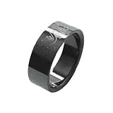 SilberDream Titan Herren Ring Unisex Fingerring f�r M�nner und Damen geeigneter Schmuck Titanring RXT403von "SilberDream"