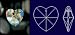 40mm Heart Crystal Prisms #870-40