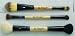 Fantasea 3 Piece Double Ended Cosmetic Brush Set