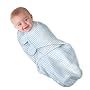 Summer Infant Swaddleme Flannel, Blue Gingham, Small