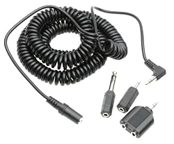Maxell HP-20 Headphone Extension Cord with Adapters