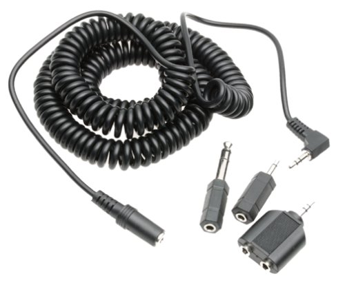 Maxell HP20 Headphone Extension Cord with Adapters