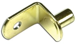 Woodhaven 1/4" Brass Shelf Supports 762B