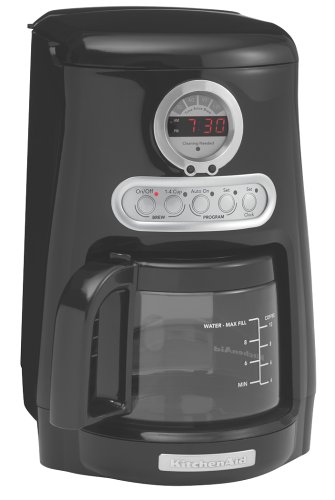 KitchenAid KCM511OB 10-Cup Programmable Coffeemaker, Onyx Black
