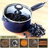 Aga Contemporary Cast Iron Saucepans Matt Black  from Aga
