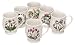 Portmeirion Botanic Garden Bristol Mug, Set of 6