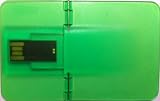 Ultra Thin Credit Card USB Flash Drive 4 GB (Green)