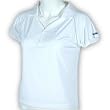 Womens Wilson White/Coolmint Y-Neck Polo