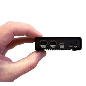 MiniPro 750GB External 2.5-in FireWire USB Portable Hard Drive by 