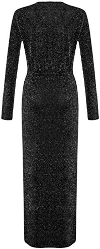 16MVRCH Celebrity Inspired Lurex Maxi Dress (M/L)