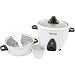 Kitchen & Housewares : Aroma ARC-733G 3-Cup Pot-Style Rice Cooker and Steamer