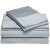 Andiamo Resorts Collection 420-Thread Count Cotton Queen Sheet Set, Teal