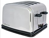 Kitchen & Housewares : Russell Hobbs 9299 Classic Chrome 4 Slice Coolwall Toaster
