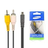 Original Samsung Camera AV Cable CB08A12 for NX5, NX10, SL30, SL35, sL40, B ....