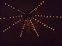 10ft Lighted Market Umbrella Natural