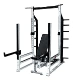 York Barbell Multi-funtion Rack - White