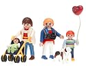 playmobil family with stroller
