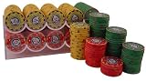 300pc Archetype Casino Chip Set with Aluminum Case, Playing Cards, and Dealer Button