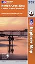 Norfolk Coast East (Explorer Maps)