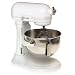 KitchenAid KV25GOXWW Professional 5 Plus 5-Quart Stand Mixer, White on White