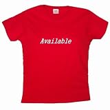 Flirty Diva Tees Woman's LooseFit T-Shirt-Available-Red-White