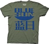 Serenity & Firefly Blue Sun Military Green Men's T-shirt (Men's Small)