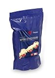White Belgian Fondue Chocolate 900g, fountain ready, resealable bag