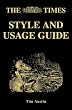The Times Style and Usage Guide