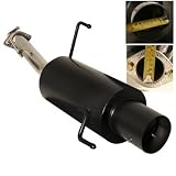 1992-1996 Honda Prelude 4 Tip Stealth Style Axleback Exhaust Bolt on Muffler by RS Type