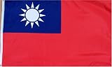 Outdoor Living : Taiwan National Country Flag - 3 foot by 5 foot Polyester (New)