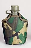 Camouflage Nylon Canteen Cover