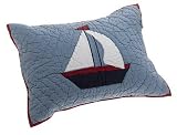 Freckles Marine Small Quilted Pillow