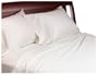 Wamsutta 300-Thread-Count Egyptian Sateen Extra Deep King Sheet Set, Ivory