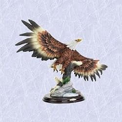 American bald eagle statue home garden sculpture New