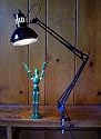 Swing Arm Lamp- Black