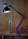 LAMP SWING ARM BLK 100WATT