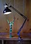 100 Watt Black Swingarm Lamp