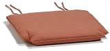 Armchair Cushion - Dupione Papaya